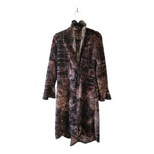 Staples, Elegant Multicolor Teddy Jacket, Size Medium